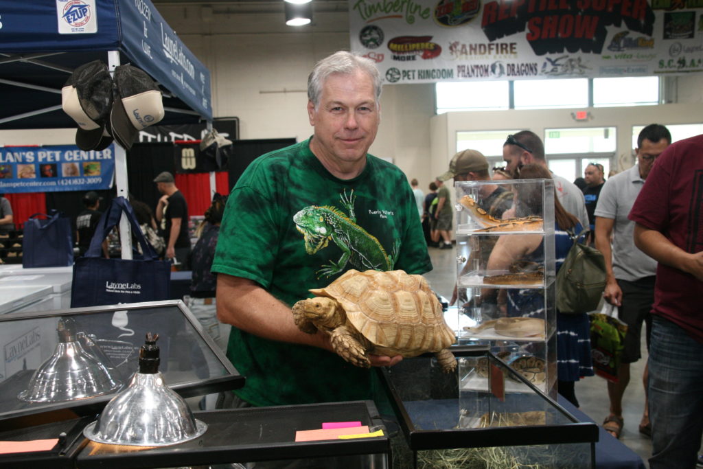 Find yourself an exotic pet at an Los Angeles reptile show.